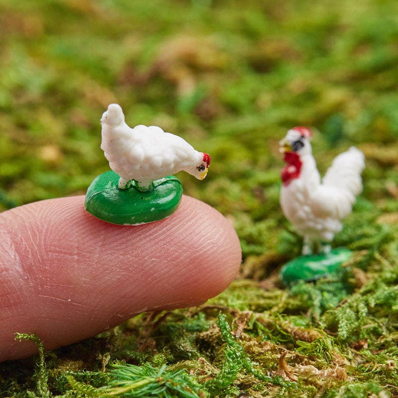 Factory Direct Craft - Wholesale Decorative Tabletop Object - Micro Miniature Farm Chicken Figurine
