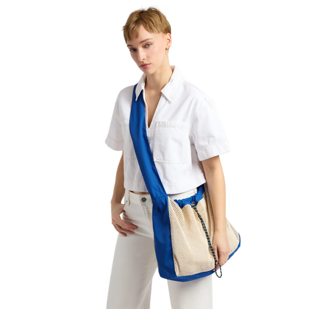 BYBBA - Wholesale Crossbody Bag - Women's - BYBBA x 4OCEAN The Net.Zero Sea Turtles- COBALT BLUE6