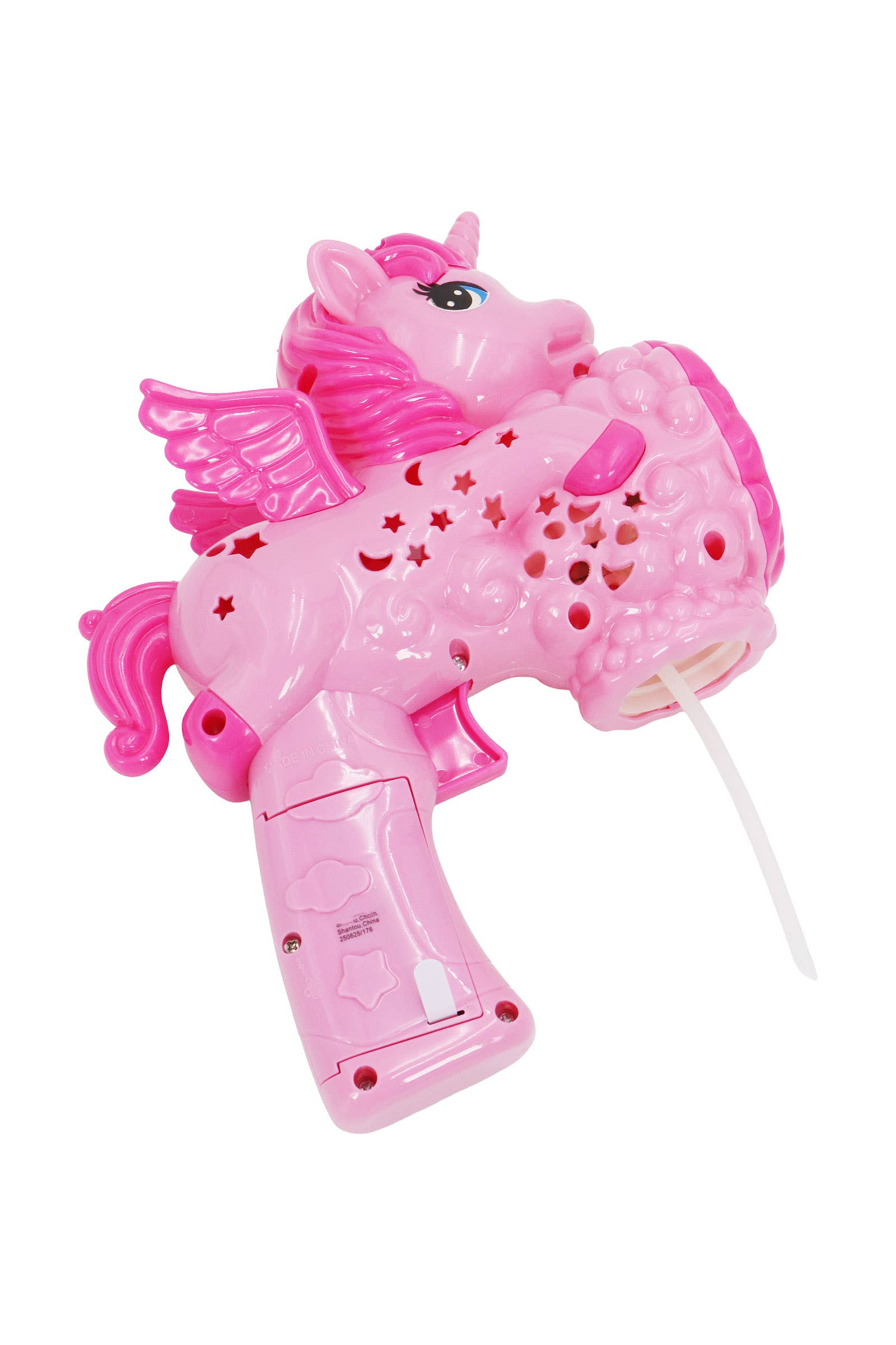 ASSORTED Unicorn Led Light-up Bubble Maker Blast Gun for wholesale on Faire2