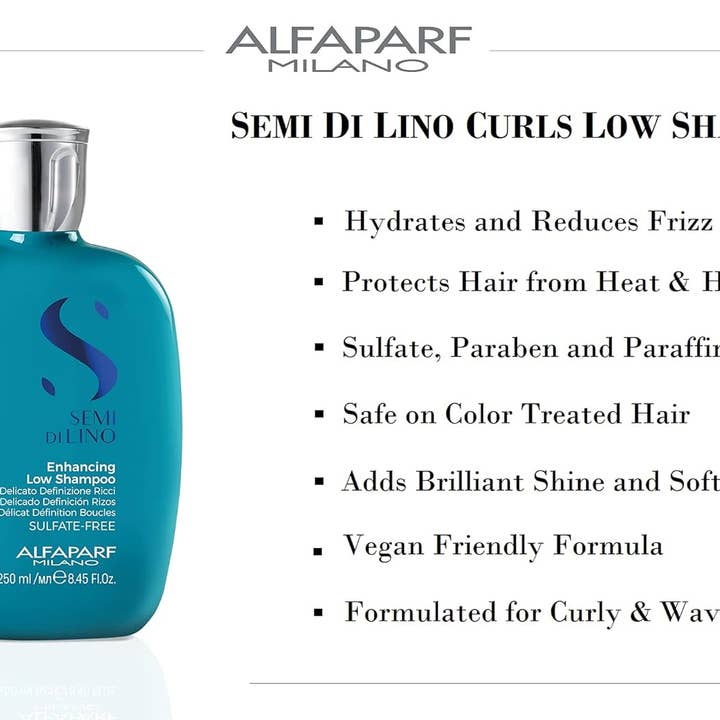 Savoy Active - Wholesale Hair Shampoo - Alfaparf Milano Semi Di Lino Curls Enhancing Shampoo2