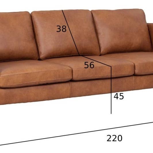 Furnhouse - Wholesale Sofa - 3-Seater Sofa Valencia Brown10