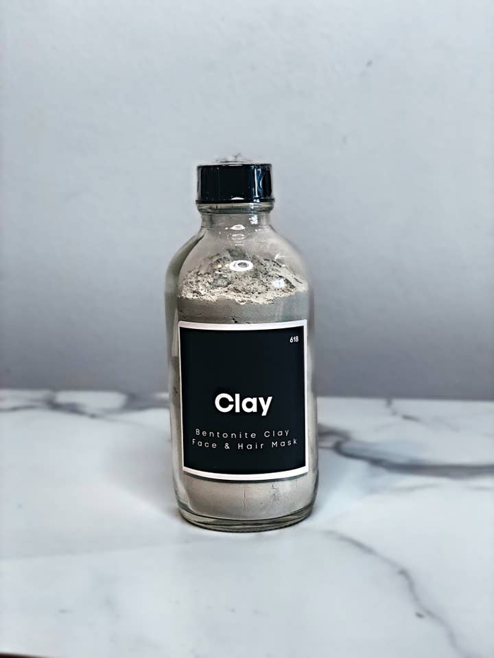 Bentonit Hair & Face Clay Detox Maske für den Großhandel von Lab6:18 Beauty