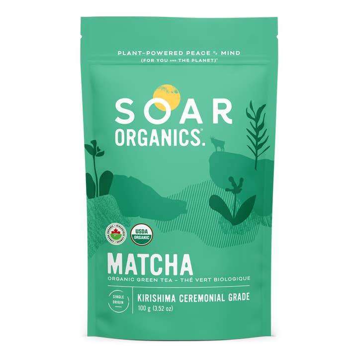 Kirishima Matcha Cérémonial - 100g pour la vente par Soar Organics