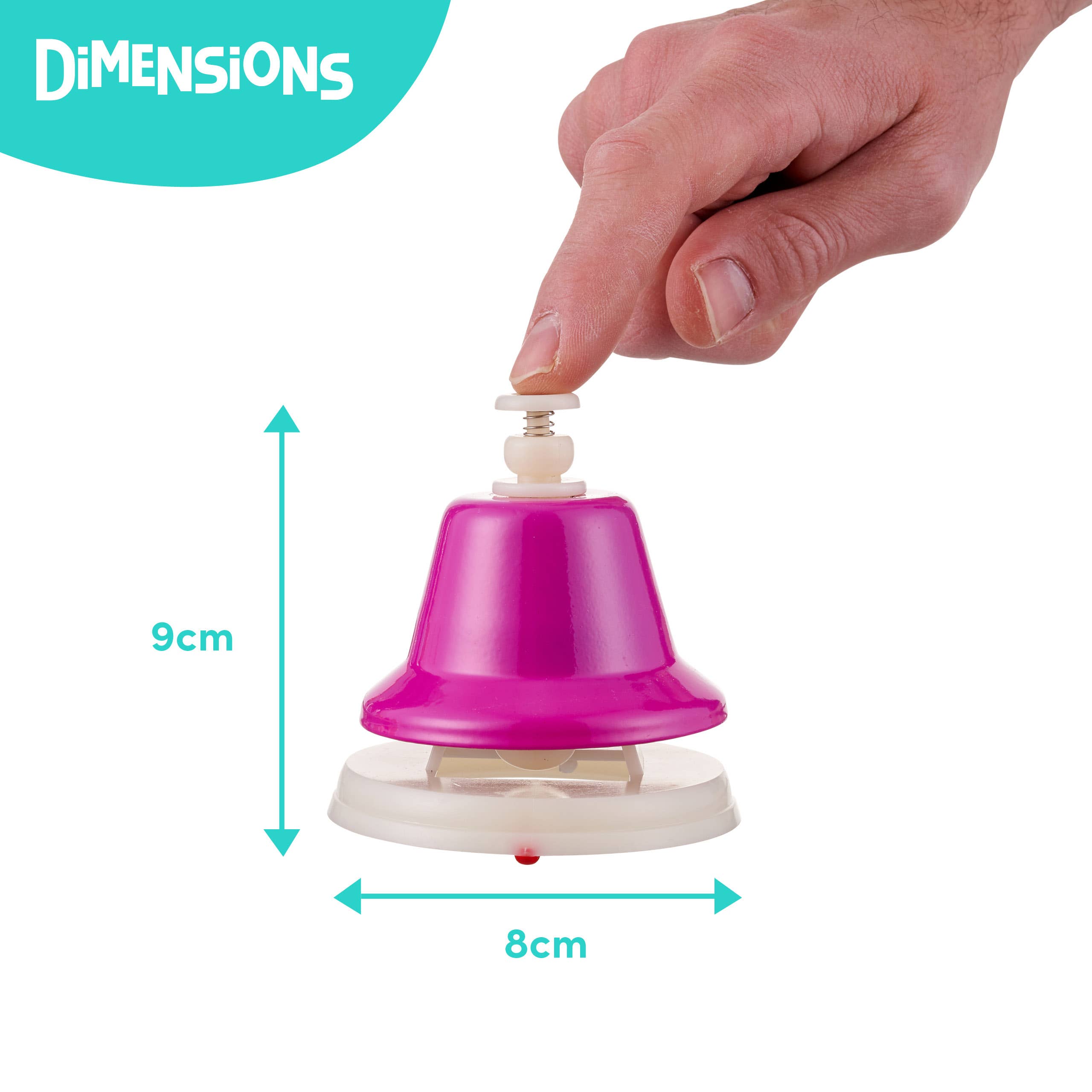 The Twiddlers - Venta al por mayor Juguete musical - Niños y bebés - Conjunto de 8 campanas musicales de mano en colores del arcoíris1