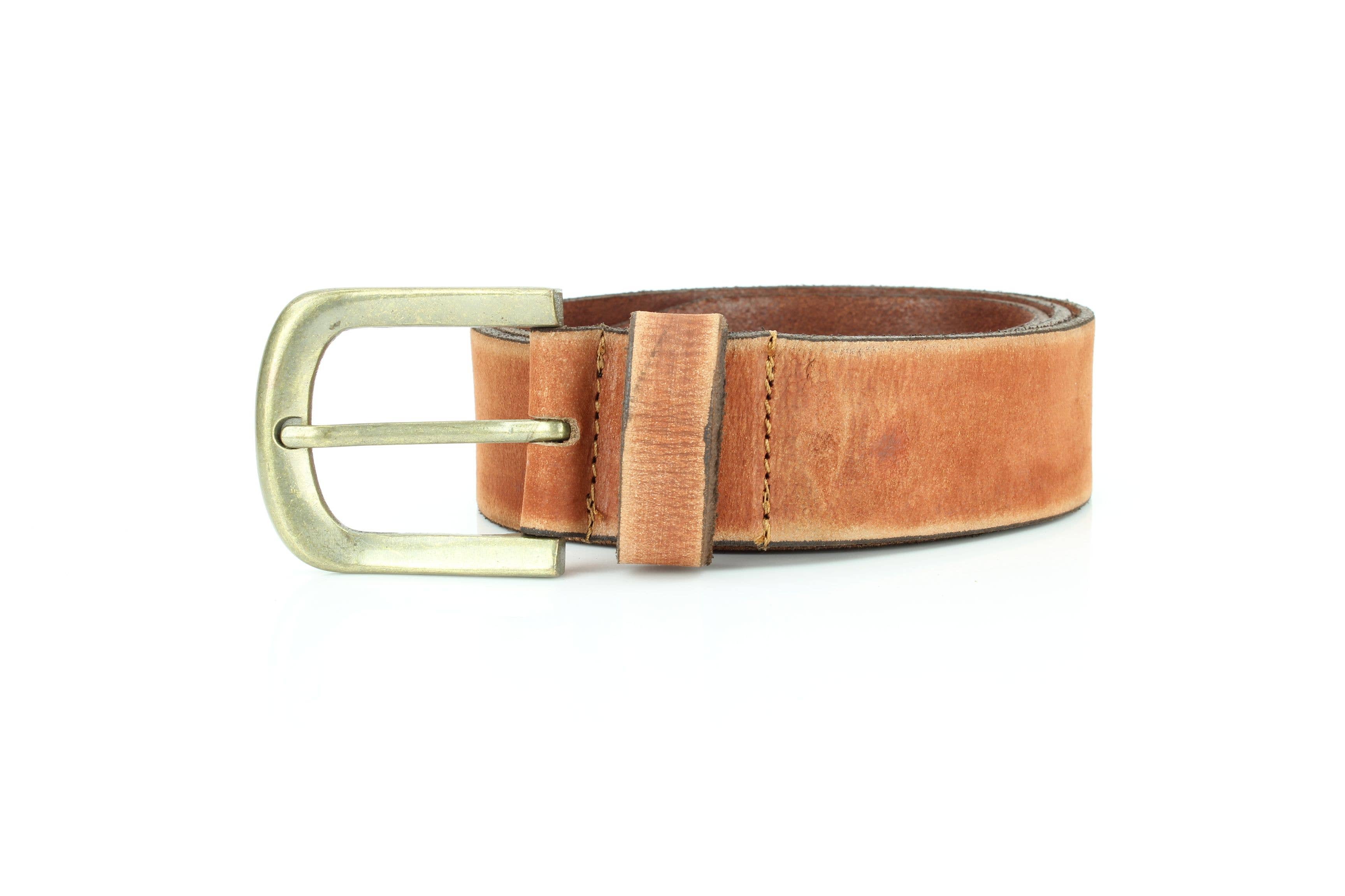 Leather Impressions Inc - Wholesale Belt - Unisex - Matte Distressed Variegated Leather Belt ABB-13-2420912