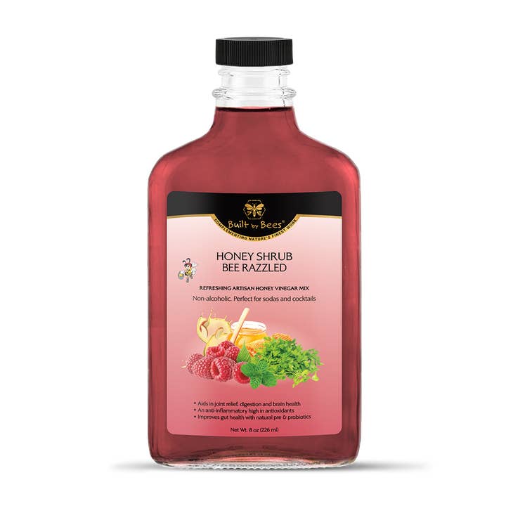 Bee Razzled Honey Cocktail Mix - sofi 2022 Gold Winner for wholesale by Built by Bees
