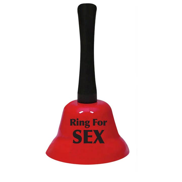 Little Genie Productions - Wholesale Gag Gift/Novelty Gift - Ring Bell for Sex, Red Bell