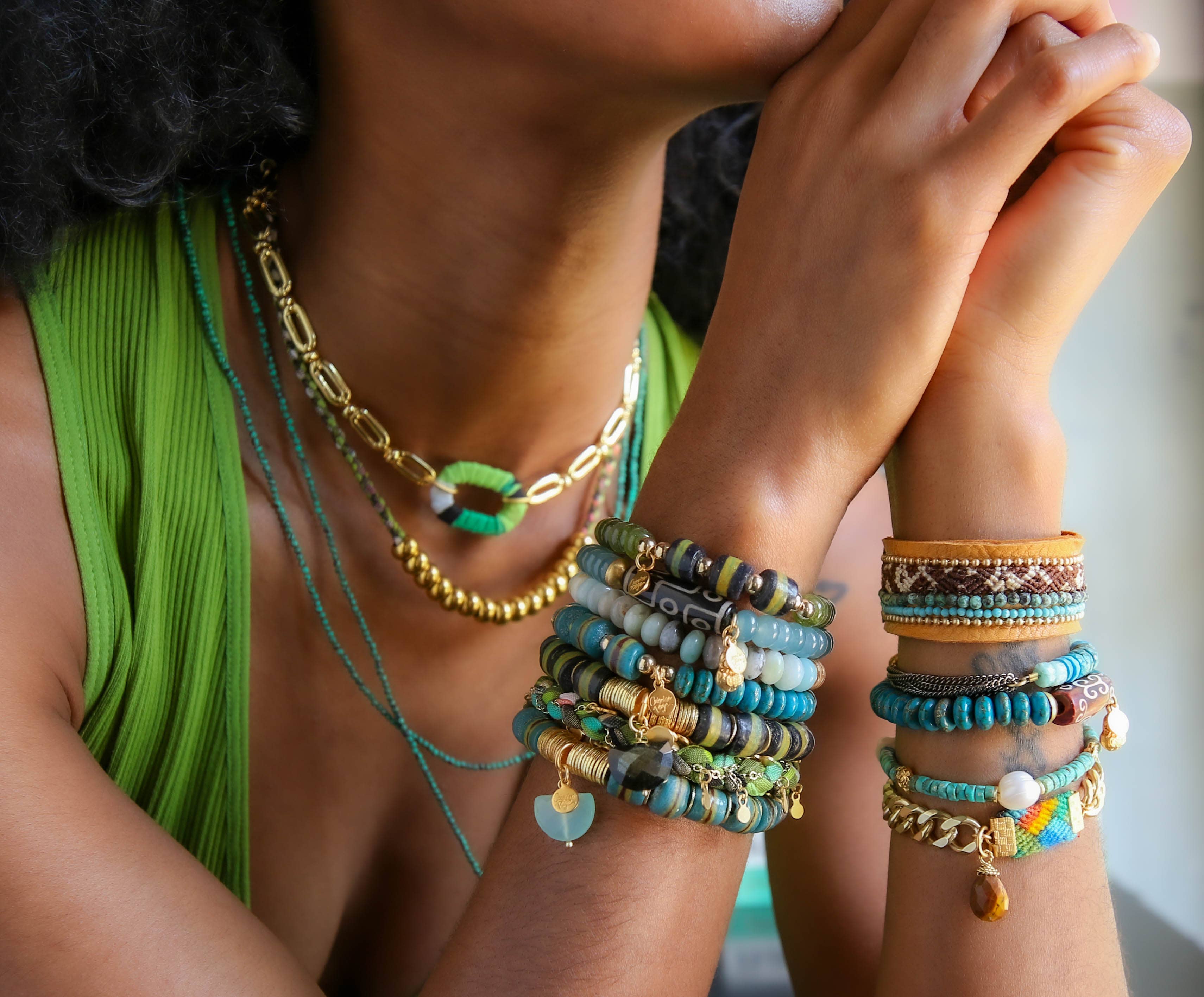 Catherine Page Jewelry - Wholesale Beaded Bracelet - Shiloh Bracelet in Rust2