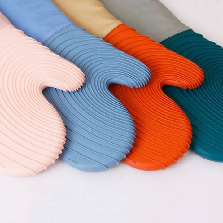 Kiyo Home - Wholesale Oven mitt/pot holder - Silicone Oven Mitts (Set of 2)1