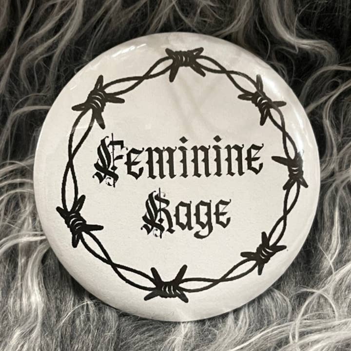 Spilla Rabbia Femminile per la vendita all'ingrosso da parte di Little Faun Tattoo