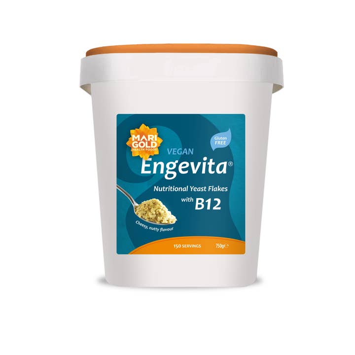 Goodness Goodies – wholesale Protein-/superfoodpulver – Marigold Engevita B12 Jästflingor Blå Stor 650g Burk