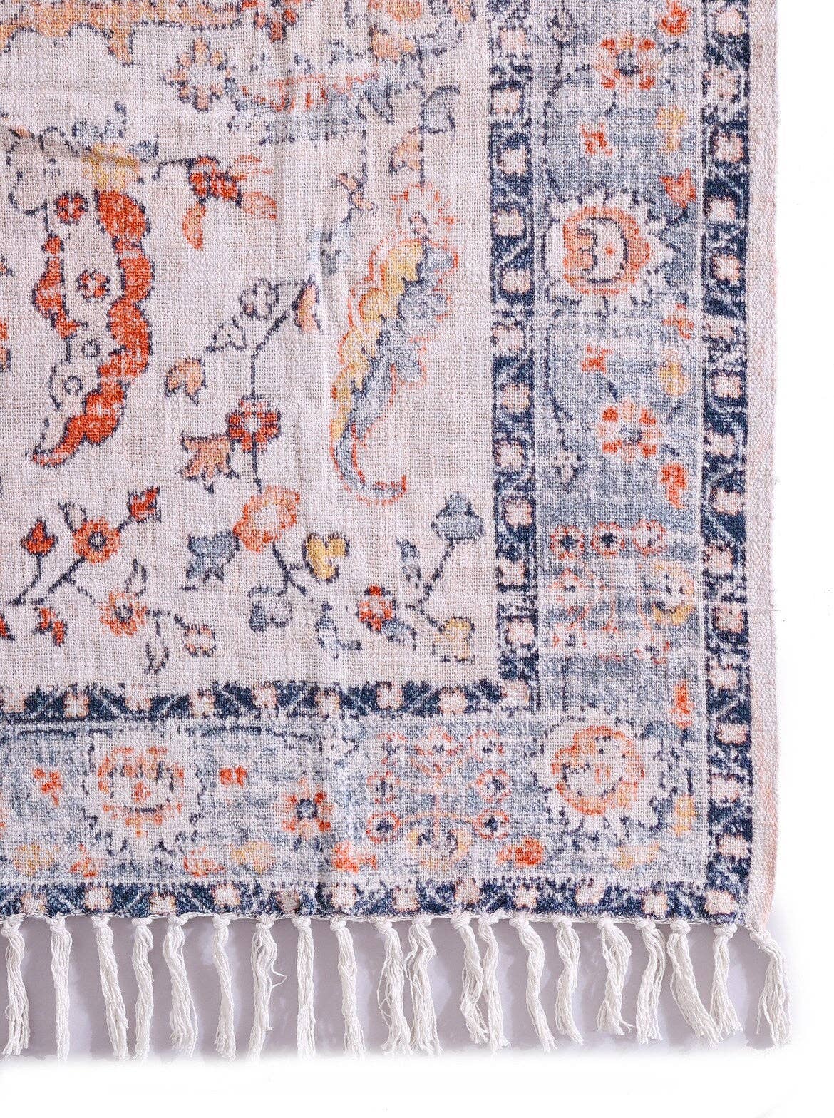 Glamthread – wholesale Prydnadsfilt – Lyxig bomullspläd i ull - Boho Serene1