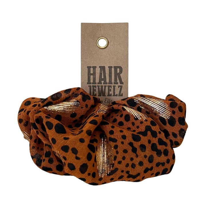 Scrunclip "Caramel Crush" for wholesale by Hairjewelz by Elle