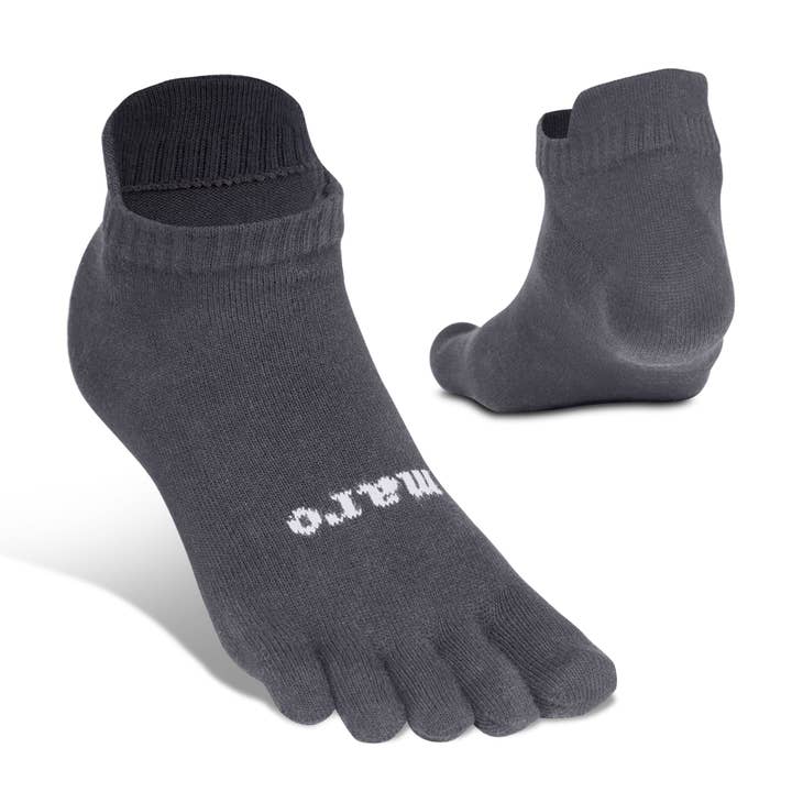 MARO - Wholesale Socks - Unisex - Organic Cotton Everyday No Show Toe Socks