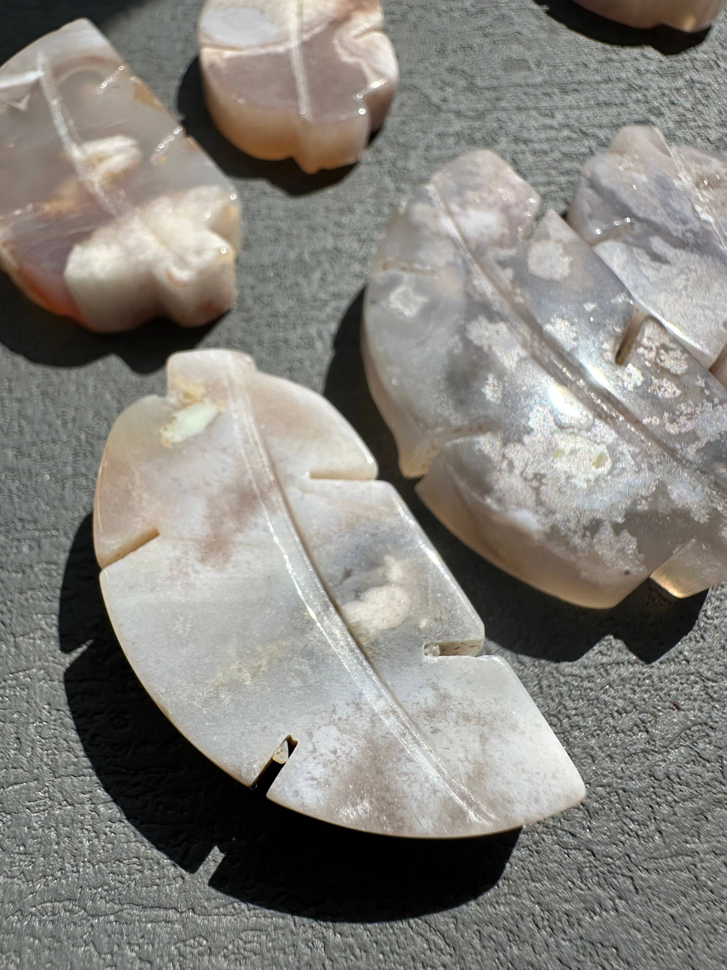 Moon Rituals - Wholesale Spiritual Stone/Crystal - Flower Agate Tree 4-5cm | Natural Crystal for Growth, Healing & Christmas Crystal Gift2