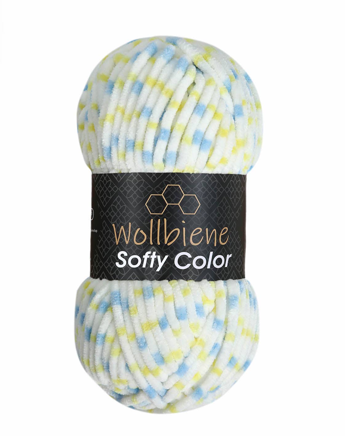 Wollbiene – Fio por atacado – Lã Chenille Softy Color 100 g para Tricô e Artesanato DIY2