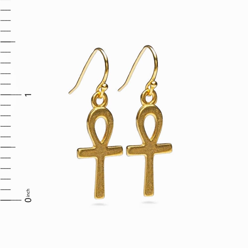 Discoveries, Inc. - Wholesale Dangle Earrings - Egyptian Ankh Earrings2