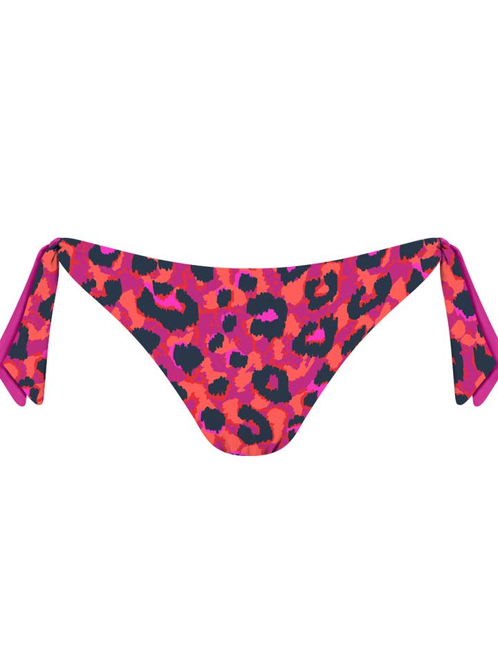 Reversible bikini bottom-Fuchsia for wholesale by Chlamys Varia by MrMiss Studio