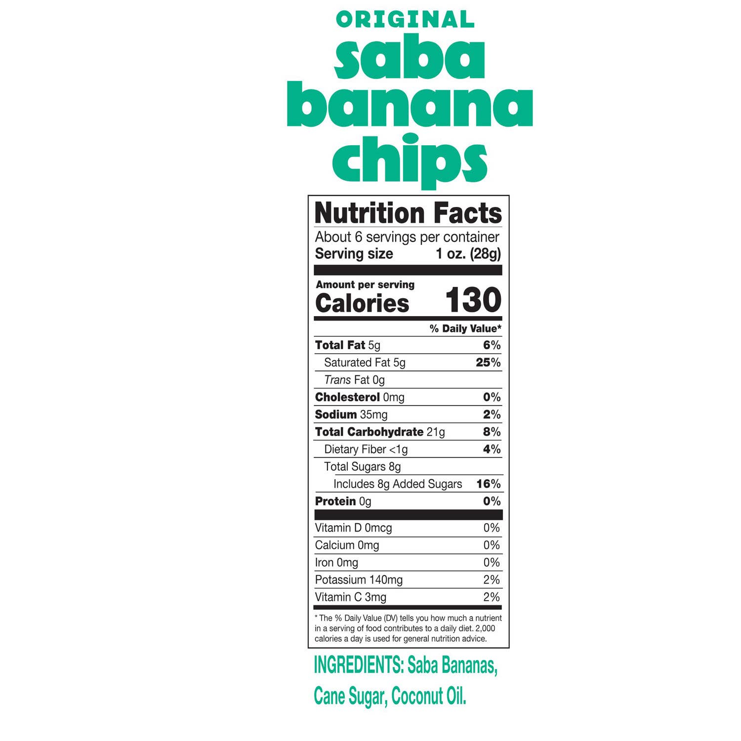 Sun Tropics - Vente Collations aux fruits - Sun Tropics Chips de Banane Saba - Original, 6,0 oz - PACK DE 62