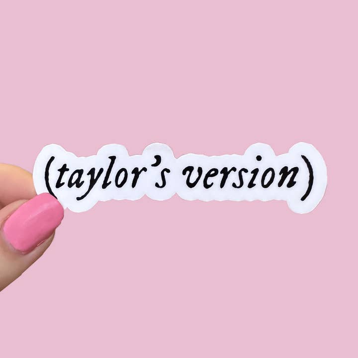 (Taylor's Version) Taylor Swift Waterproof Sticker for wholesale by Bitch Next Door