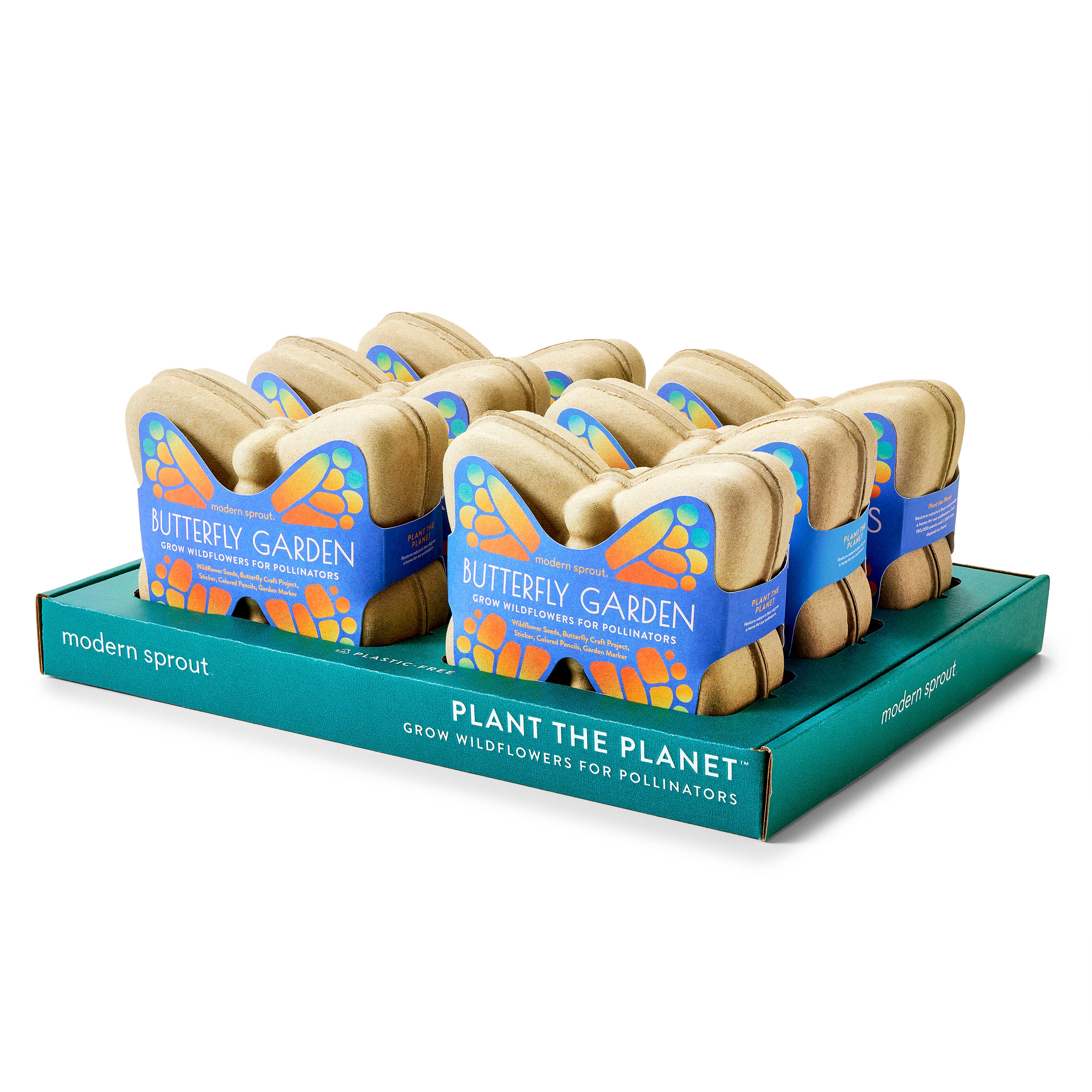 Modern Sprout - Wholesale DIY Craft Kit - Curious Critters Activity Kit - 6 Pk + Display1