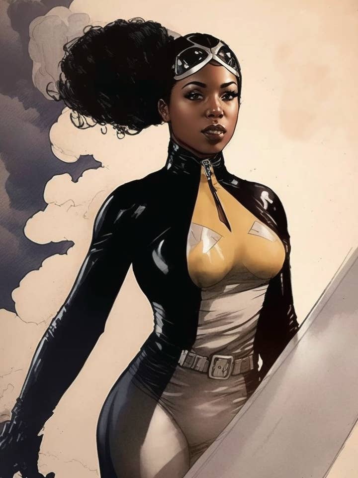 Kunstdruk Bessie Stand in de Storm voor wholesale door Blacartistry