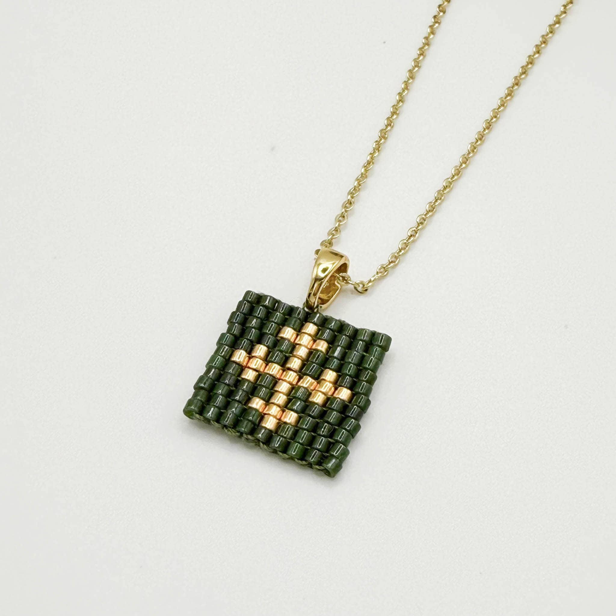 XO-CU - Wholesale Pendant/Charm Necklace - Miyuki Beads Scapular Cross Necklace 12