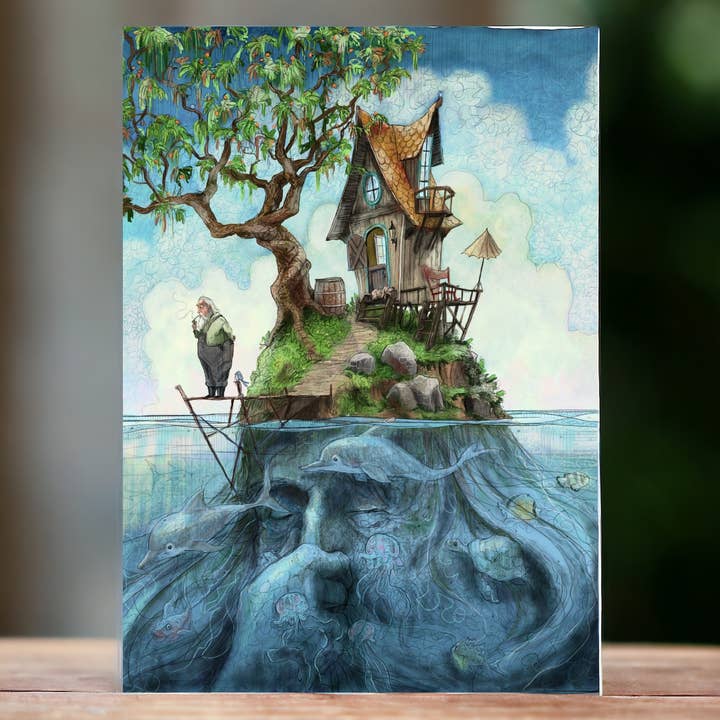 Mark Ludy Art Books & Games - Wholesale Everyday greeting card - 20 Pack | SEA LIFE COLLECTION | 10 Ludy Designs8