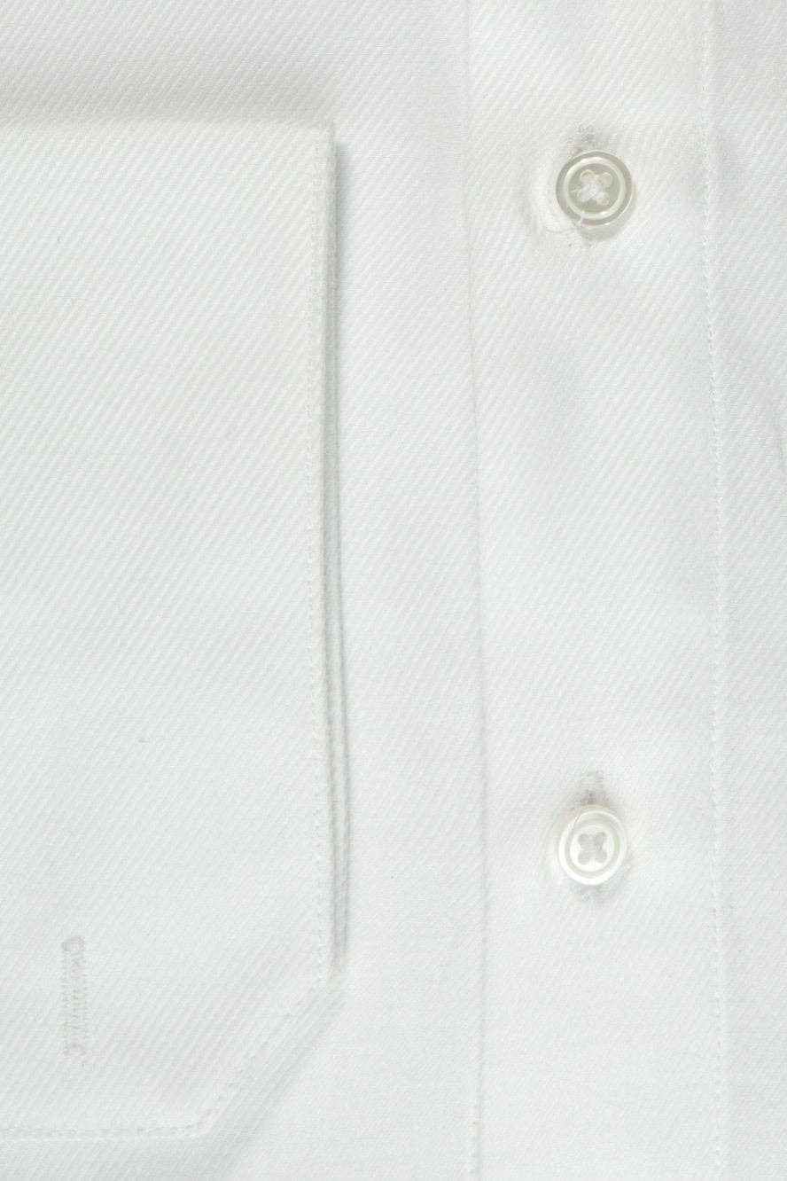 Cardi International - Wholesale Button Down Shirt - Men's - "Jamison" White Twill Spread Collar Dress Shirt2