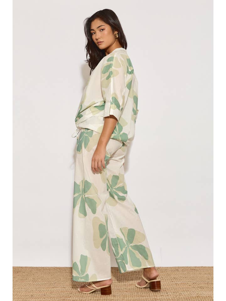 BEFORE ANYONE ELSE - Wholesale Pants – Women's - LOIS PANT - FLOWERS1