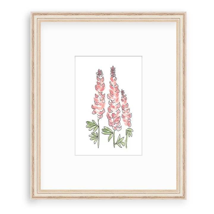 Watercolor Snapdragons Art Print for wholesale by Ethel B Designs