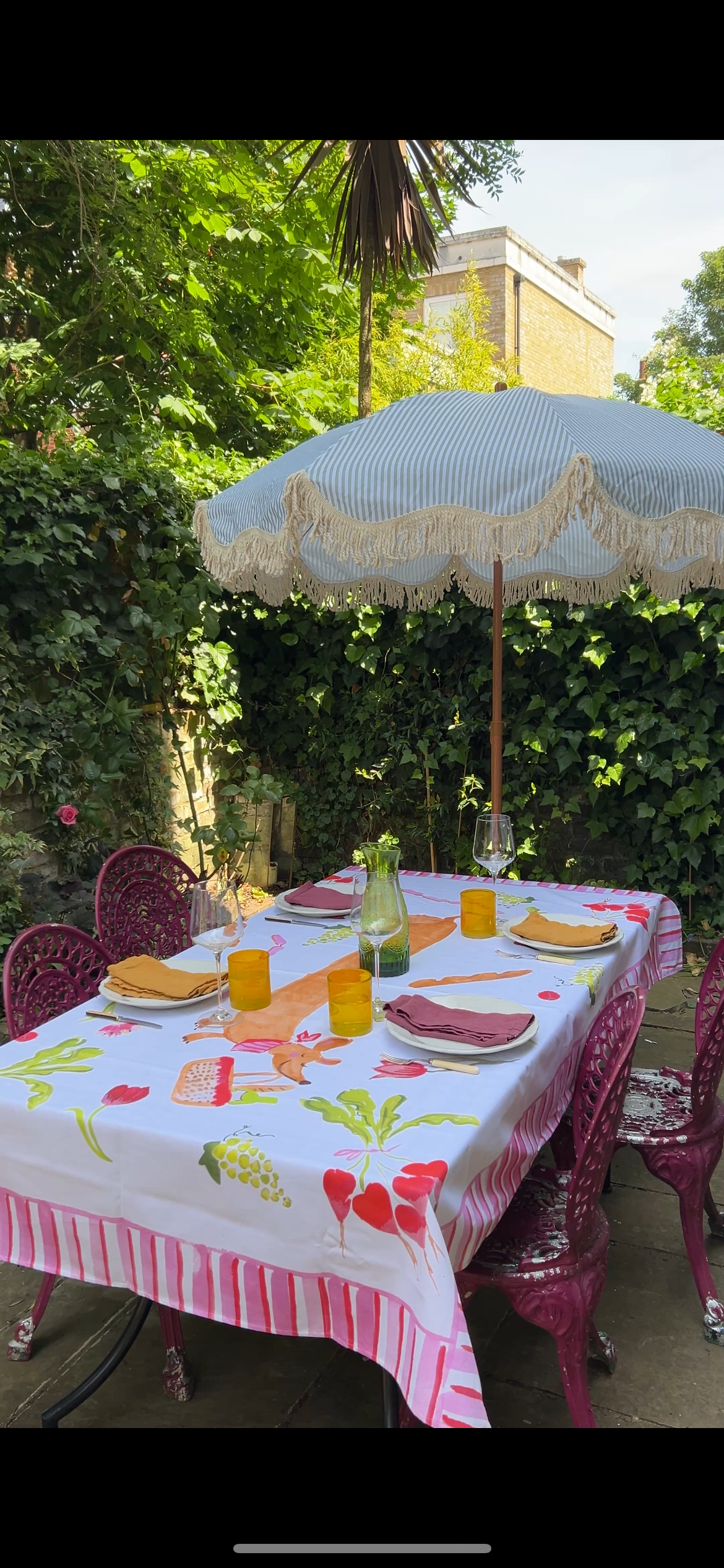 Ofelia Botella – wholesale Tablecloth – The Picnic Parade Tablecloth8