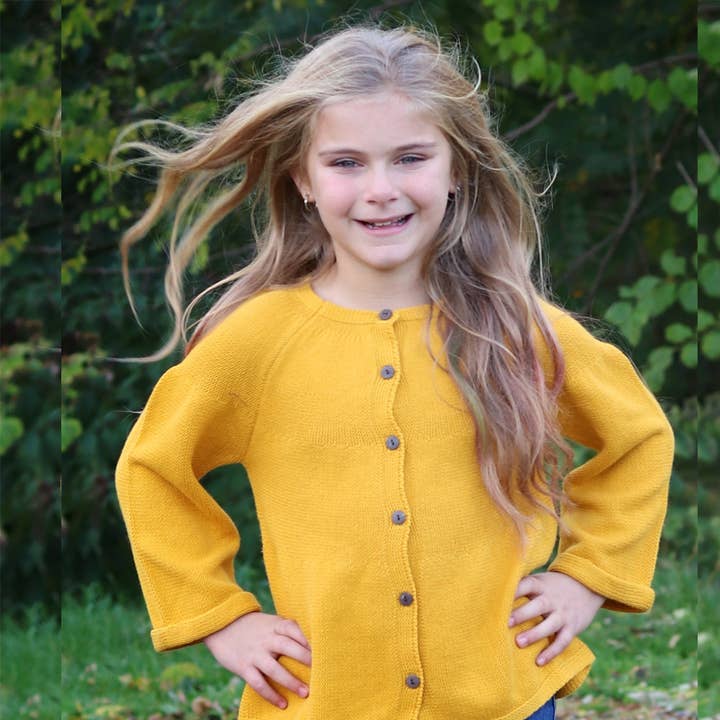 Småbørn og piger blussede ærmer Sweater|919-19-7 for engroshandel hos SISSYMINI