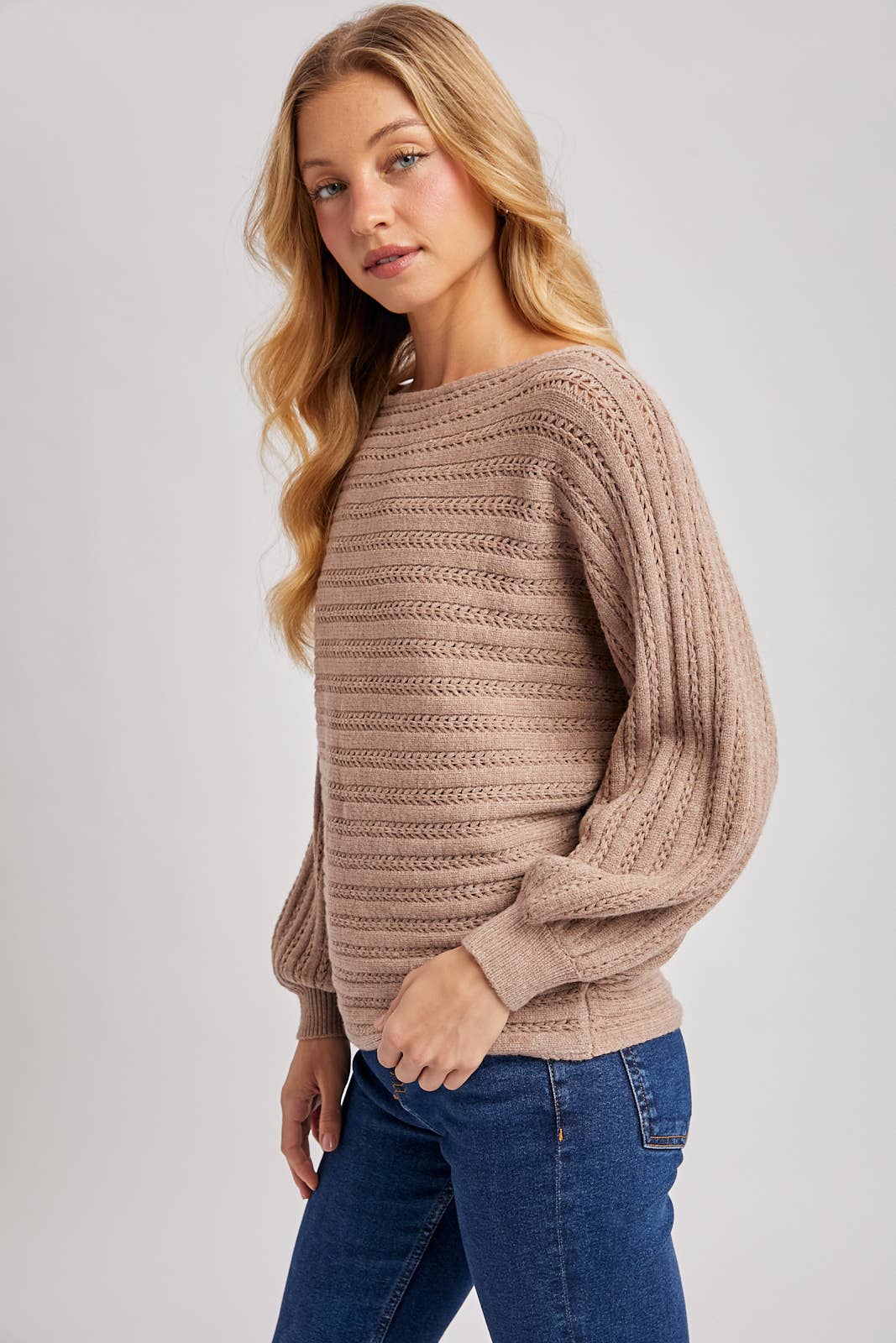 Bluivy - Vente Pull en maille – femme - PULL TEXTURÉ POLYVALENT24