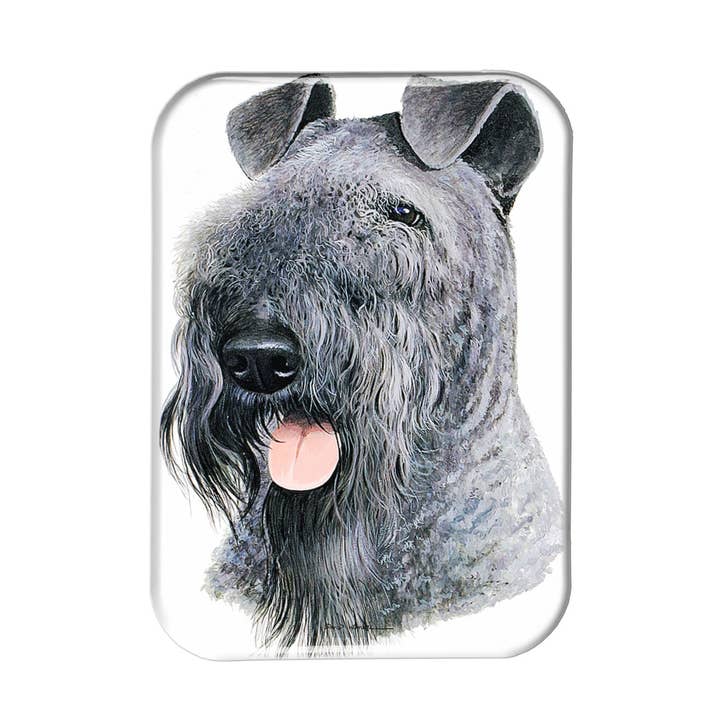 Airstrike - Wholesale Magnet - "Kerry Blue Terrier" - 2.5" X 3.5" Rectangle Fridge Magnets0