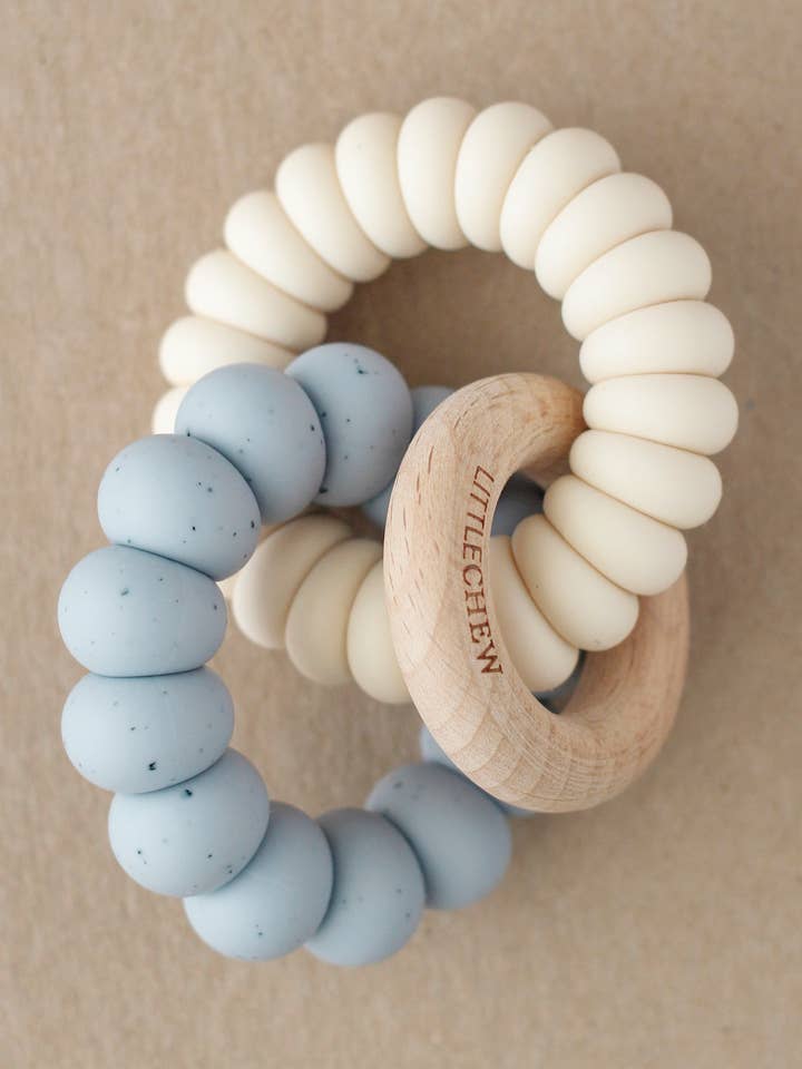 Mordedor - Luna | Speckled Powder Blue para venta al por mayor de Little Chew