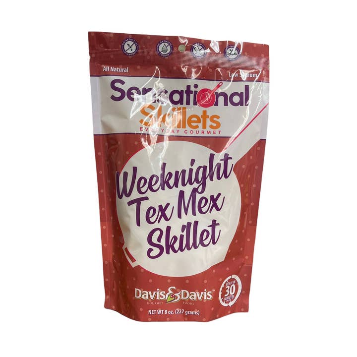 Davis & Davis Gourmet Foods – Engroshandel Tørret krydderiblanding – Weeknight Tex Mex Skillet0