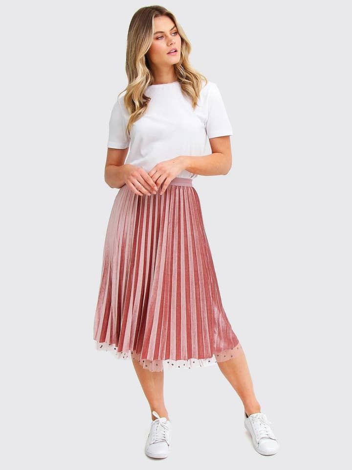 belle & bloom - Wholesale Skirt – Women’s - Mixed Feeling Reversible Skirt1