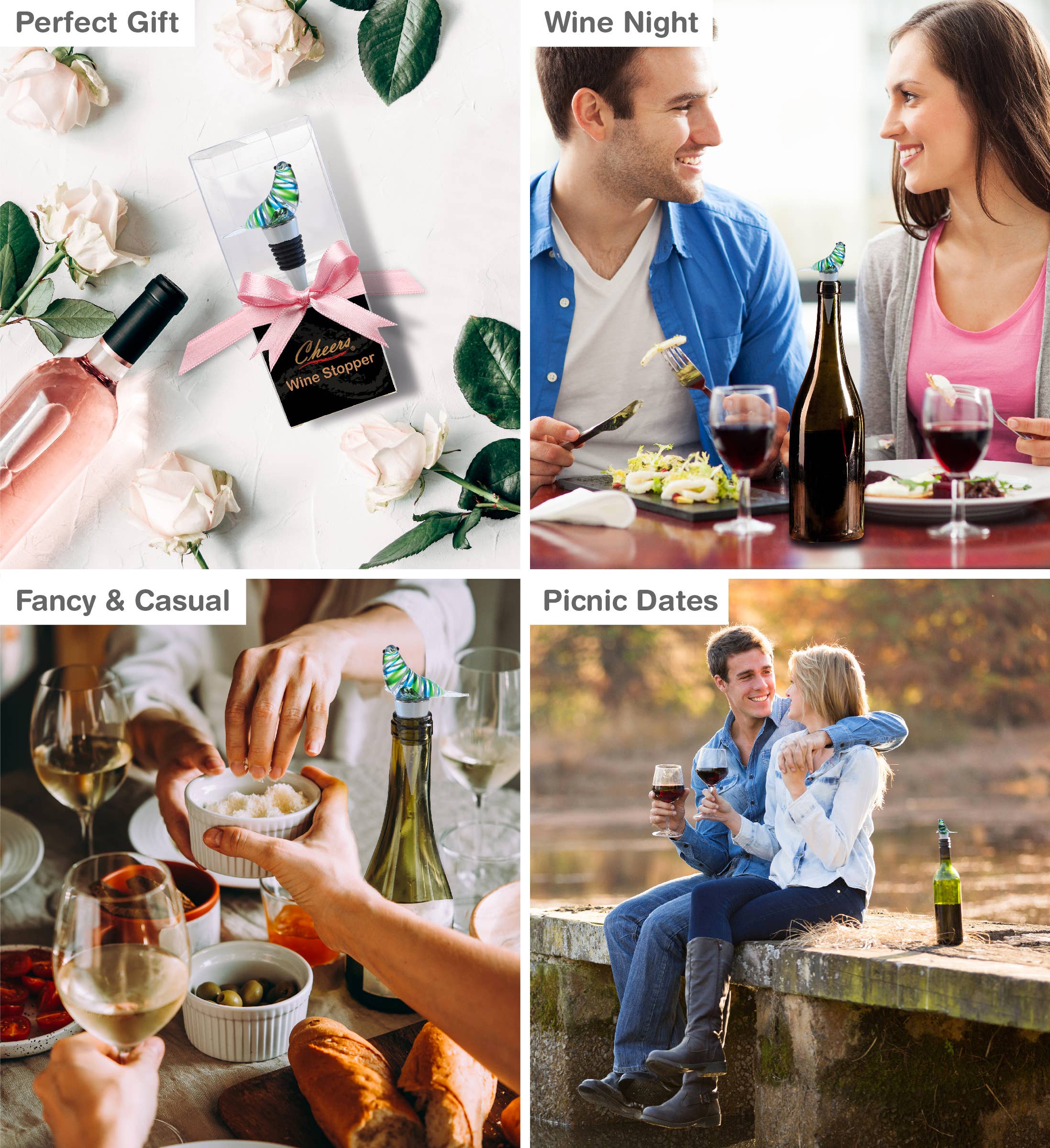 Cota Global - Wholesale Wine Stopper - Wine Stopper - Glass Seal2