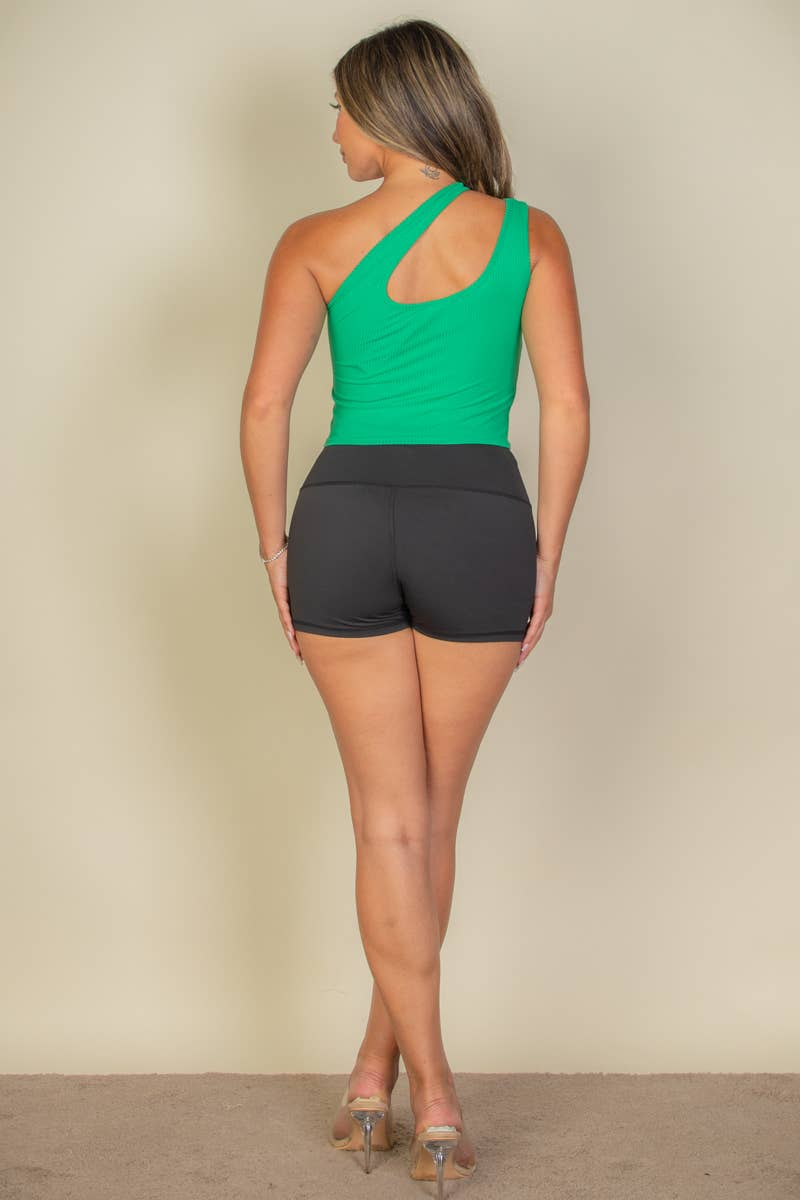 CAPELLA APPAREL - Wholesale Knit Top - Women's - Ribbed One Shoulder Cross Strap Crop Top28