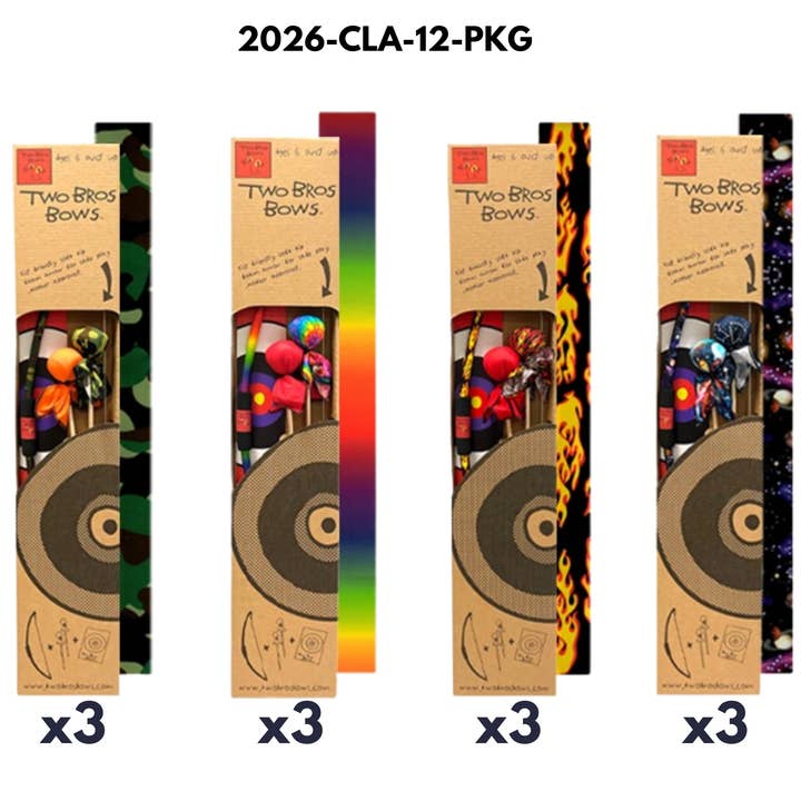 Classic Style Pack for wholesale by Two Bros Bows