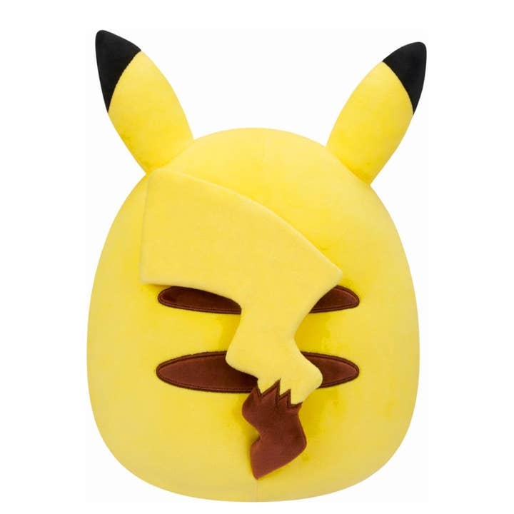 Jactal - Vente Peluche – enfant et bébé - Pokémon Pikachu 35 cm - Peluche Original Squishmallows