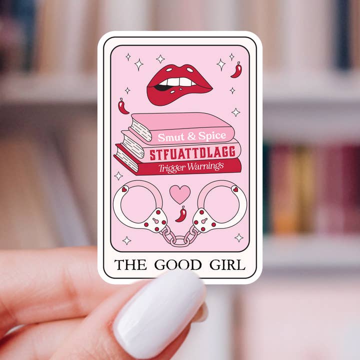 The Good Girl Tarot Card Sticker for wholesale by Indie Heart Studio