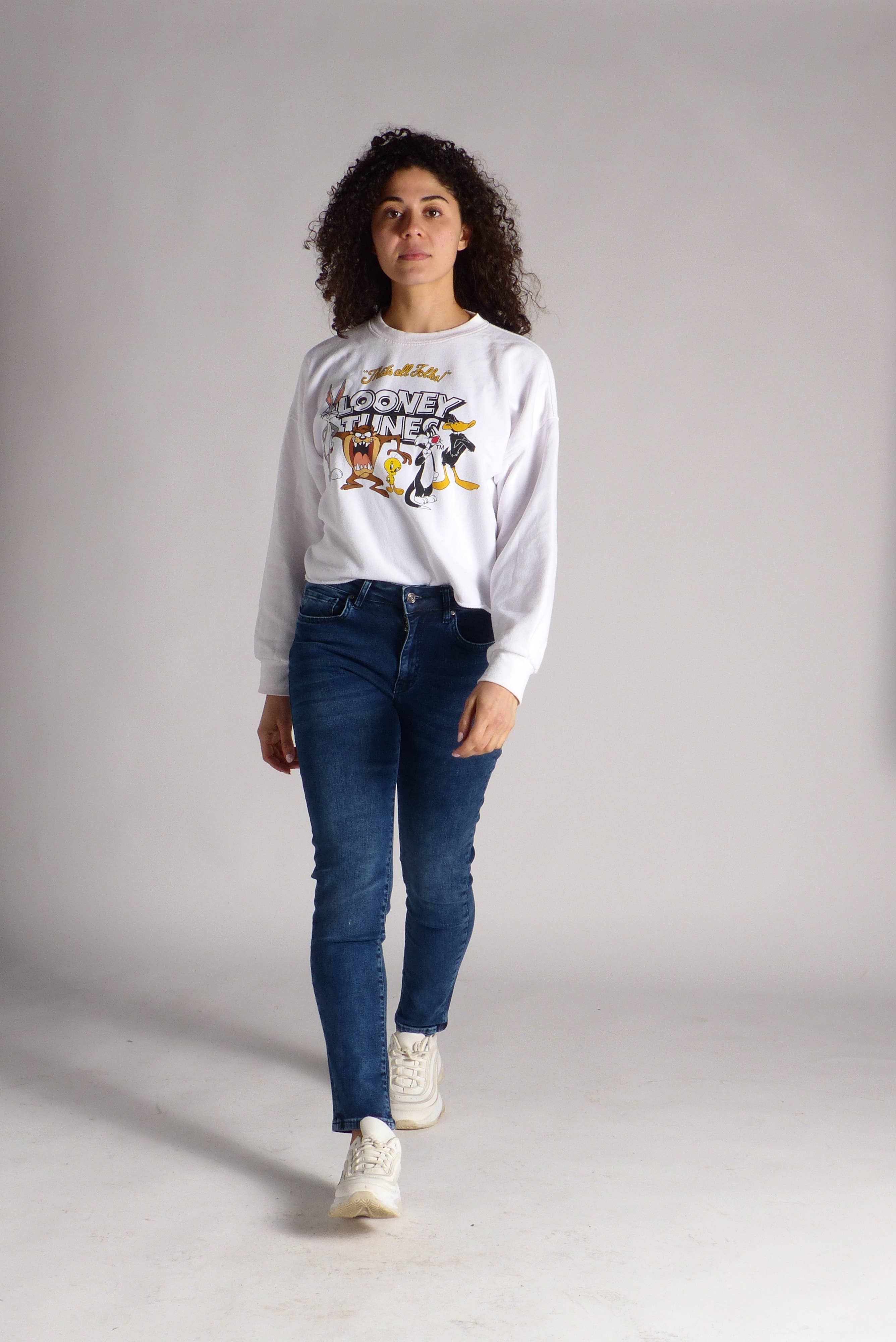 SPONTANÉ – calças de ganga - Mulher por atacado – Calças de ganga finas3