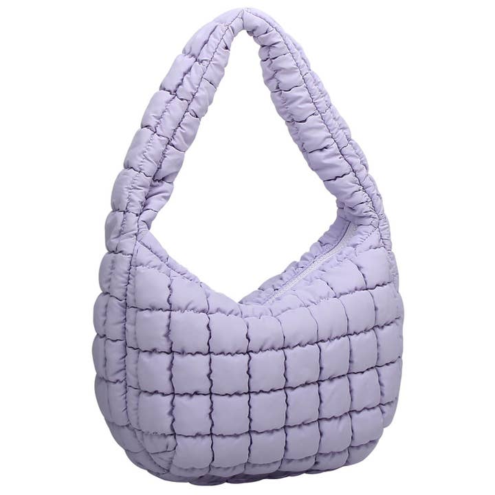 M&M HANDBAGS, LLC. - Wholesale Shoulder Bag - Women's - NQ131 Puffy Quilted Nylon Shoulder bag6