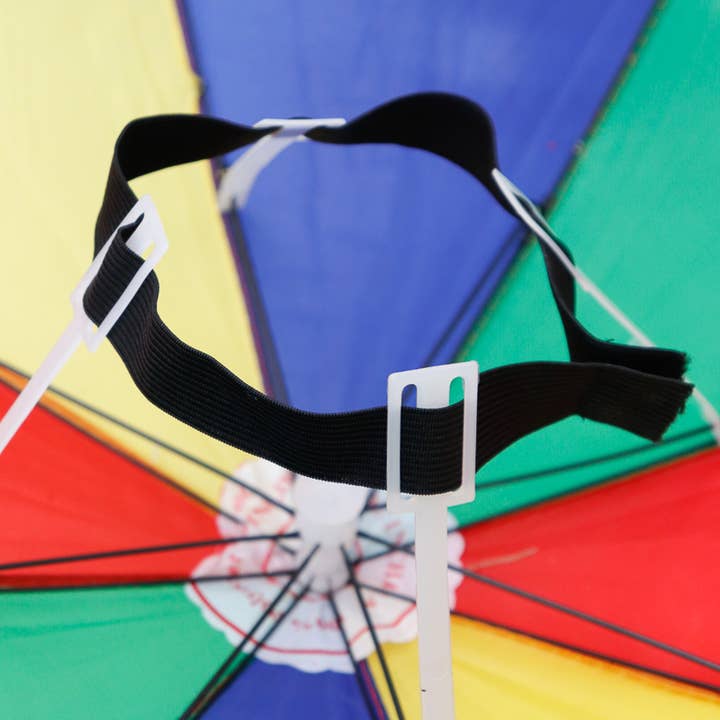 Rainbow Pride Umbrella Hat for wholesale on Faire