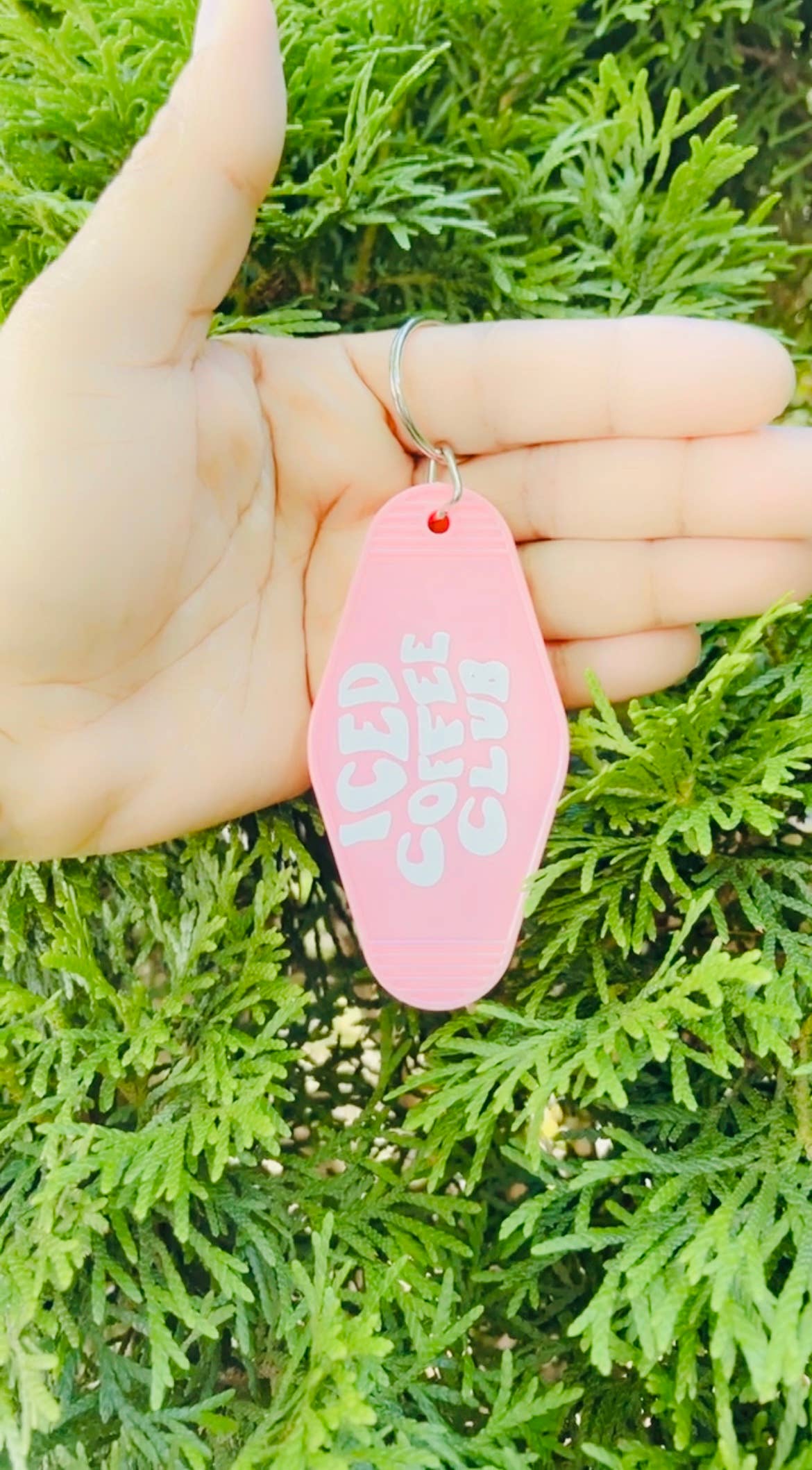 Pink pretty designs - Wholesale Keychain - Unisex - CUSTOM TEXT Motel Style Keychain4