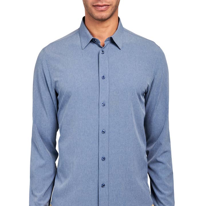 CAMISA DE MANGA LARGA ELÁSTICA EN 4 DIRECCIONES DANTE para venta al por mayor de Brooklyn Brigade