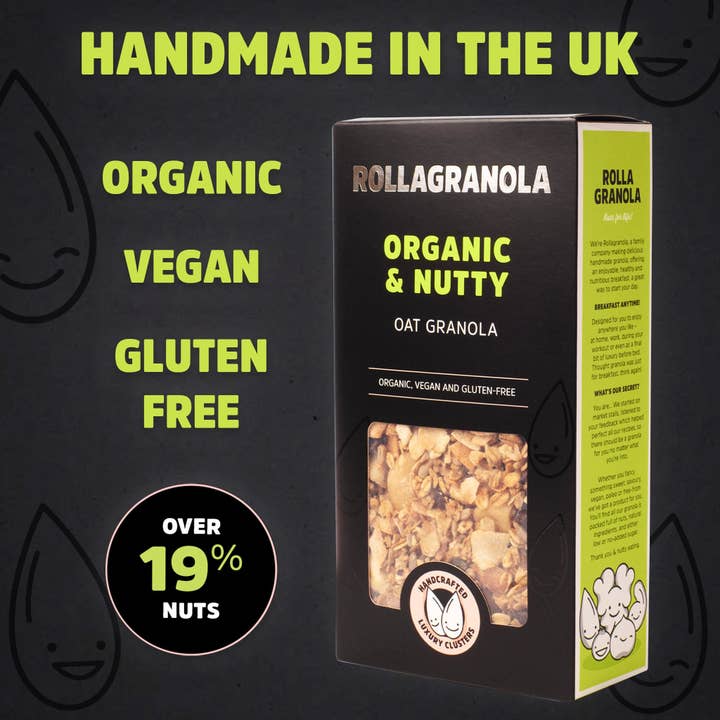 Rollagranola – wholesale Granola – Organic & Nutty Granola5
