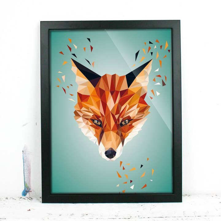 „Vos / Fox" 21x30 cm, Portret voor wholesale door Printe